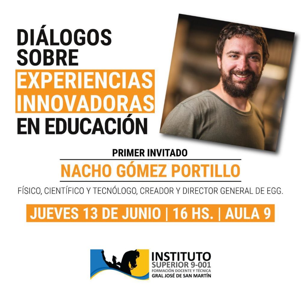 invitación charla experiencias innovadoras en educación iesdyt n 9